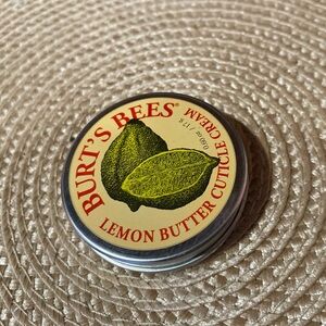 Burt's Bees Natural Care Tin with Black and White Label